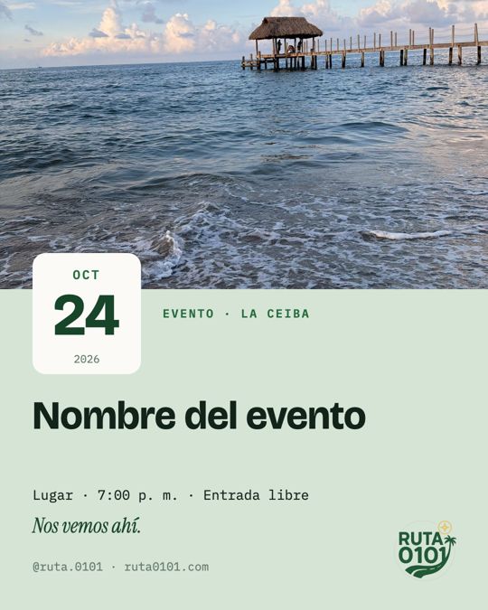 Plantilla Evento